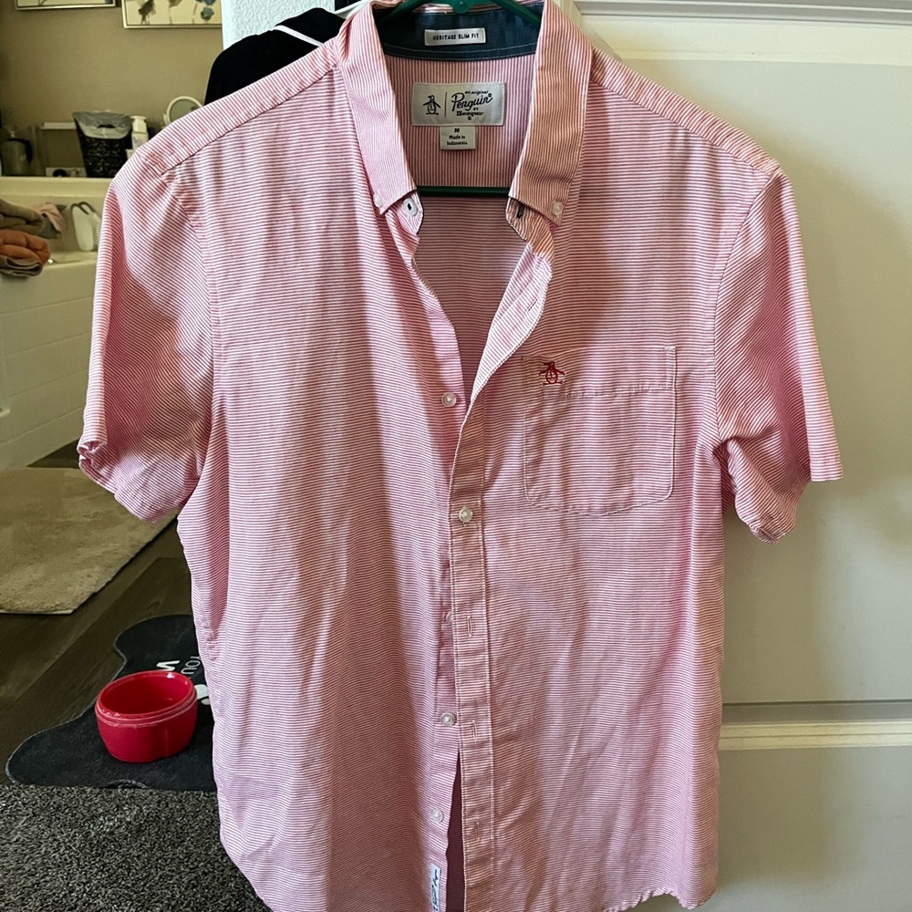 Penguin Button Up Shirt